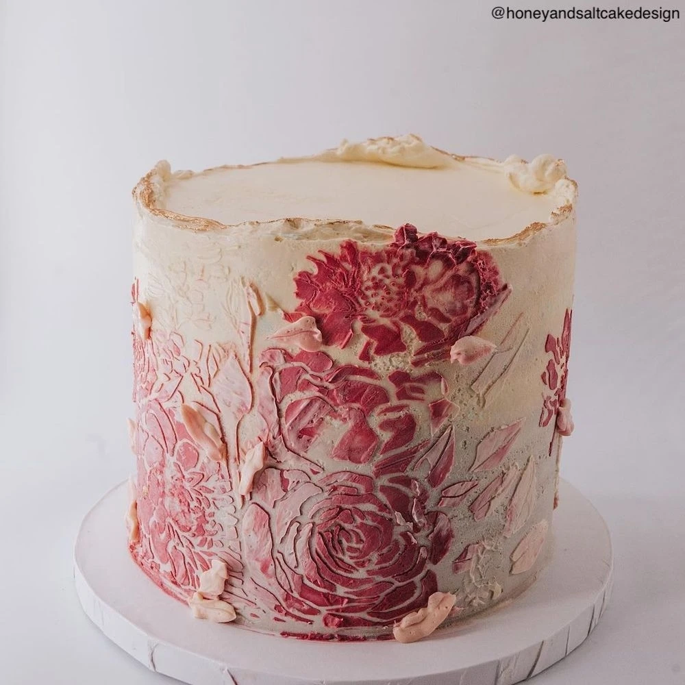 Angela Morrison Lilyville - Flowers Stencil Collection