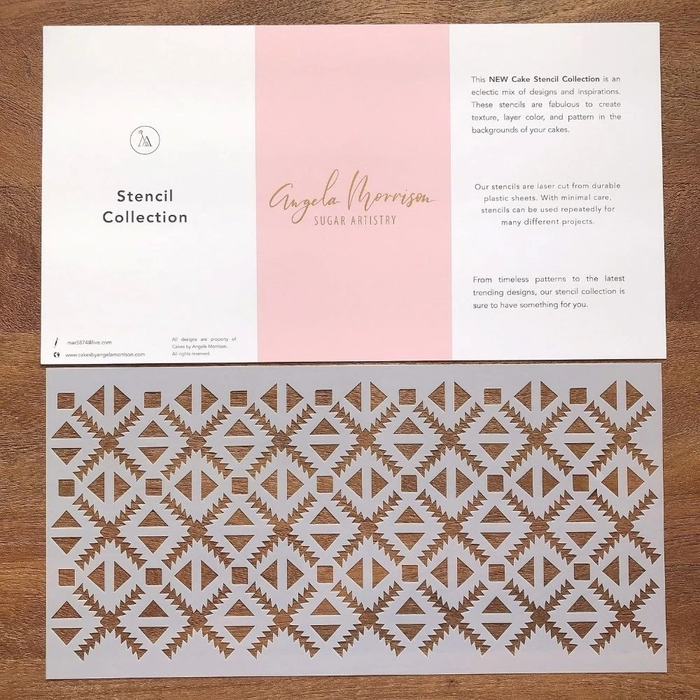 Angela Morrison Rombos - Modernist Stencil Collection