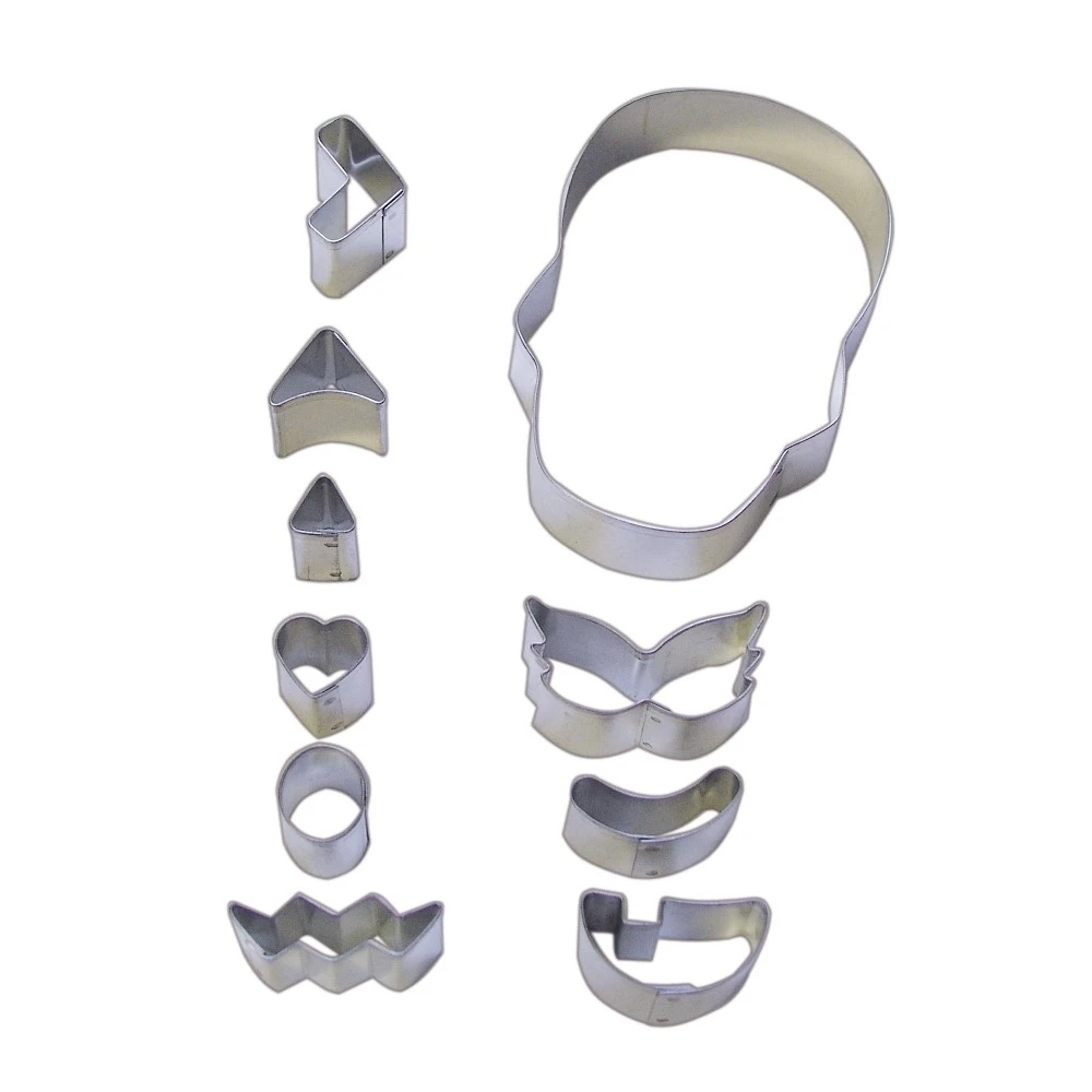 Anniversary House Skull Cookie Cutter Set