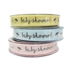 Berisfords Baby Shower' Ribbon - 15mm X 25 Metres