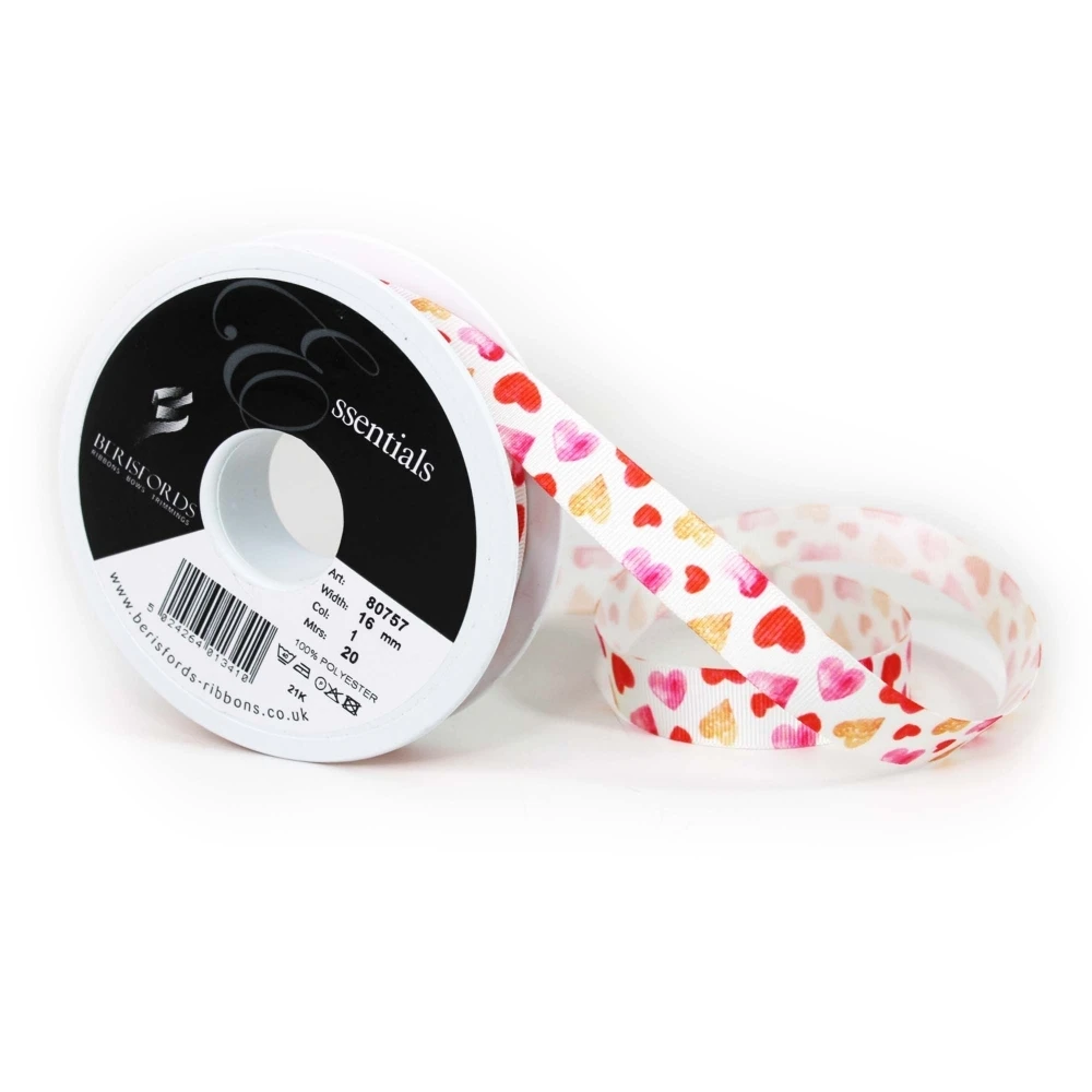 Berisfords Sweethearts Ribbon 16mm x 20 Metres