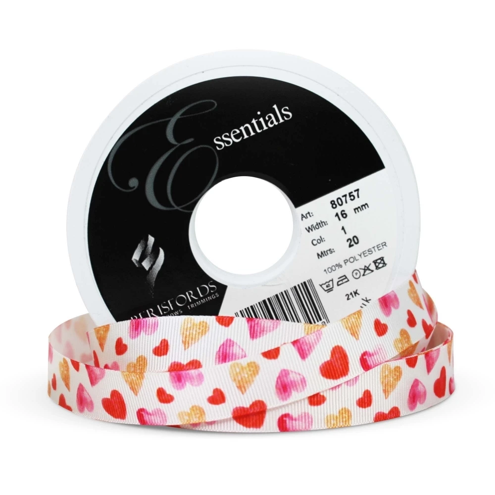 Berisfords Sweethearts Ribbon 16mm x 20 Metres
