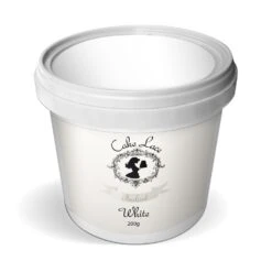 Cake Lace White Pearlised Pre-Mixed
