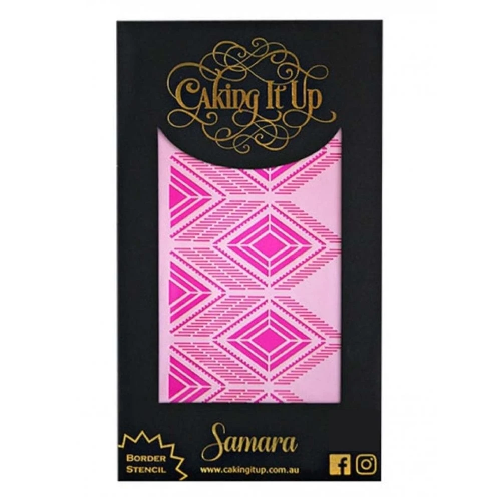 Caking It Up Samara Cake Stencil