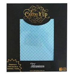 Caking It Up Titanium Cake Stencil