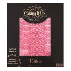 Caking It Up Willow Cake Stencil