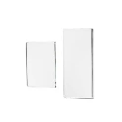 Choctastique Small And Medium - Clear Cake Scrapers Set