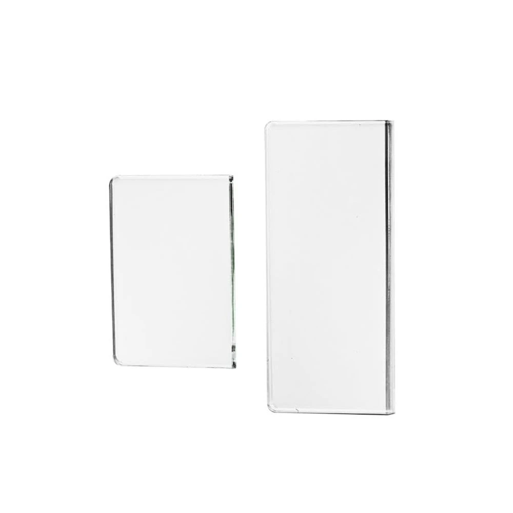 Choctastique Small And Medium - Clear Cake Scrapers Set