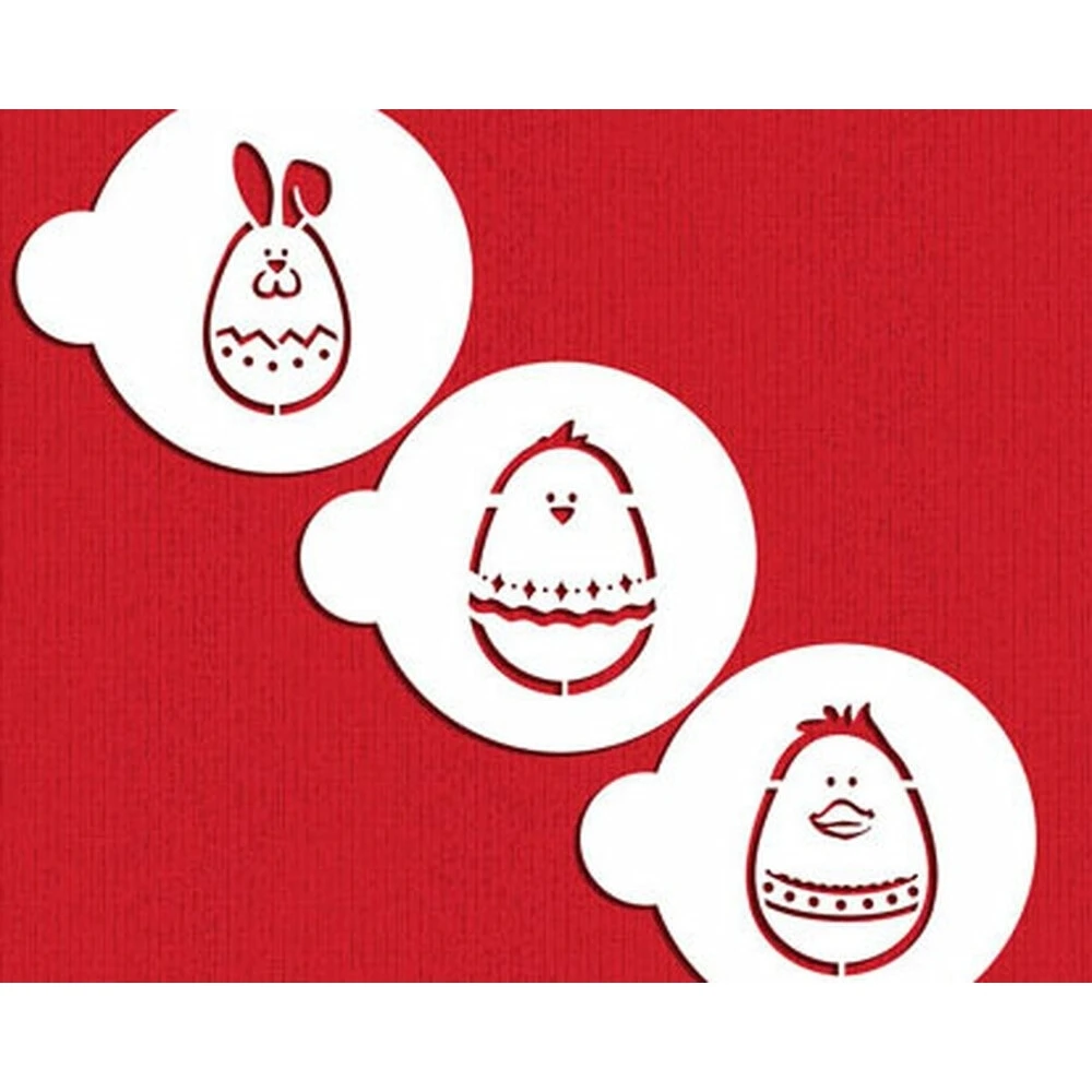 Designer Stencils Egg-cellent Easter Animals Stencil Set