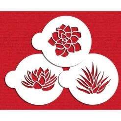 Designer Stencils Succulent Plant Stencil Set