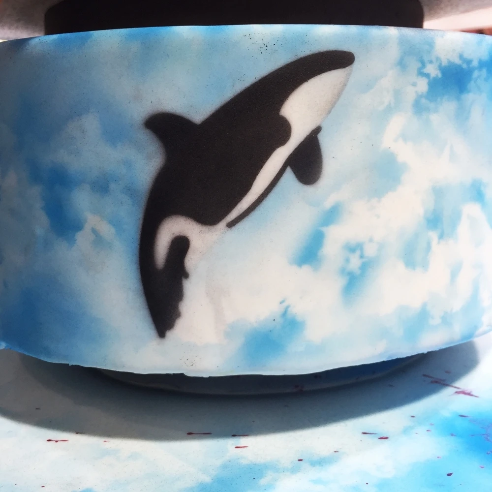 Edwin Weimer Cloud 1' Stencil