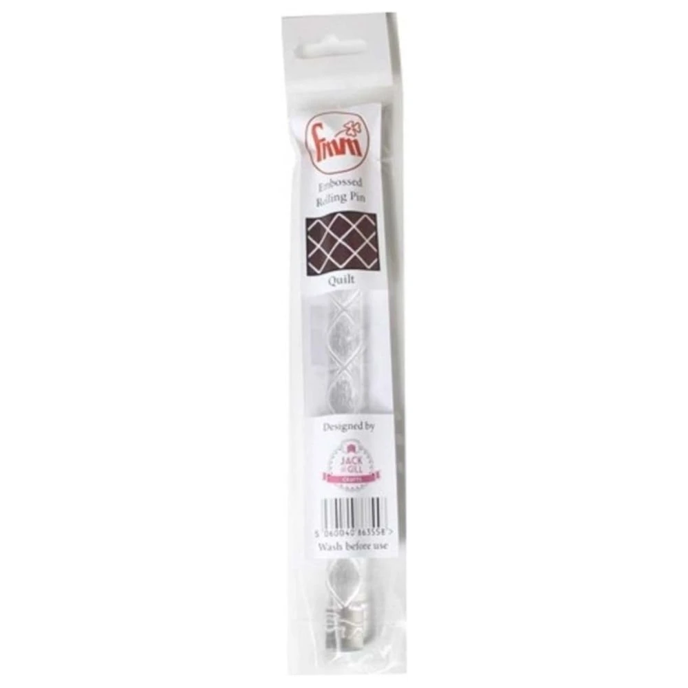 FMM Quilt Embossed Mini Rolling Pin