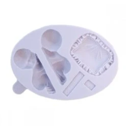 Karen Davies Sleeping Baby And Pillow Mould