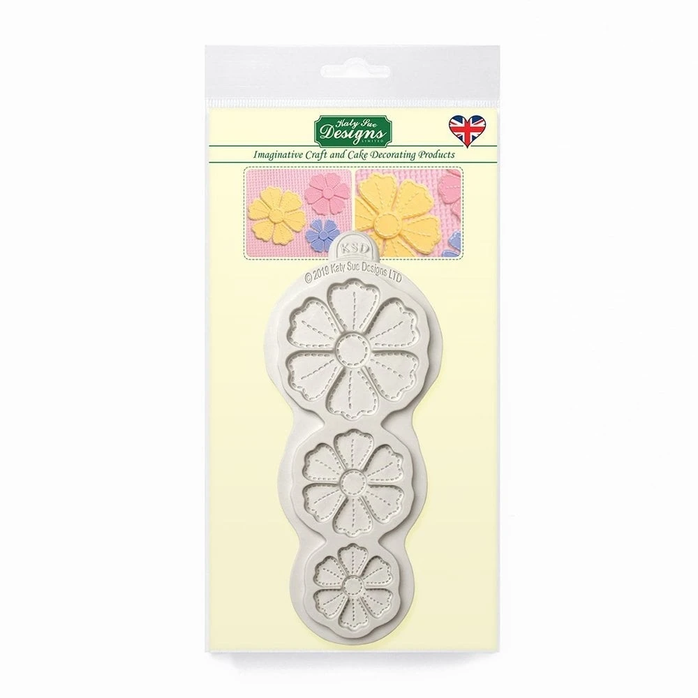 Katy Sue Designs Blossoms - Stitched Flower Mould