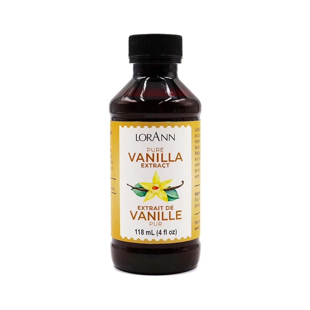 LorAnn Natural Pure Madagascan Vanilla Extract 4oz