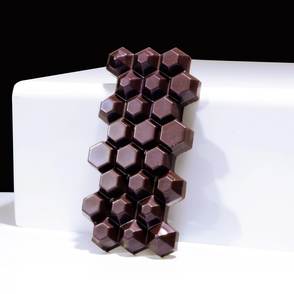 Martellato Hexagon Tablet Polycarbonate Chocolate Mould