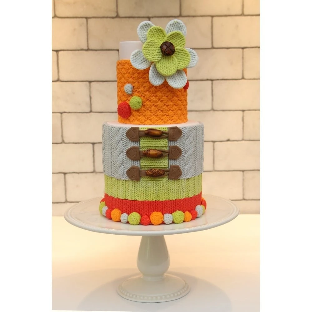 Marvelous Molds Knit Effect Collection - Set of 9 Moulds