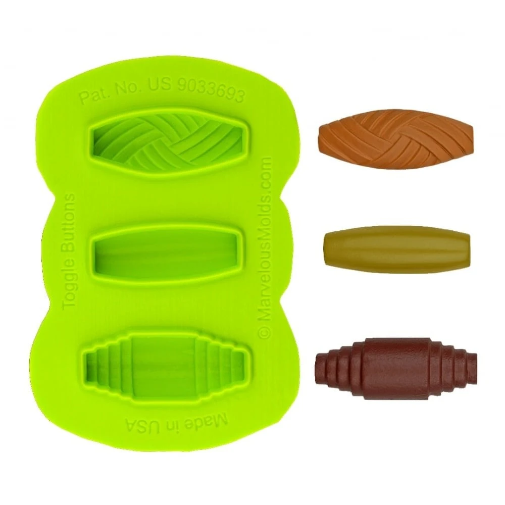 Marvelous Molds Knit Effect Collection - Set of 9 Moulds