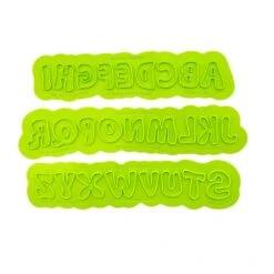 Marvelous Molds Uppercase Alphabet Bubble Flexabet Onlay