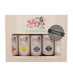 Molly Robbins Primary Set - Multipack Of 5 Airbrush Colours 100ml
