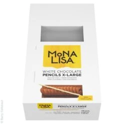 Mona Lisa Rubens White Chocolate Pencils - 115 Pieces