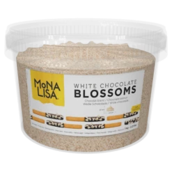 Mona Lisa White Chocolate Blossom Curls 1KG