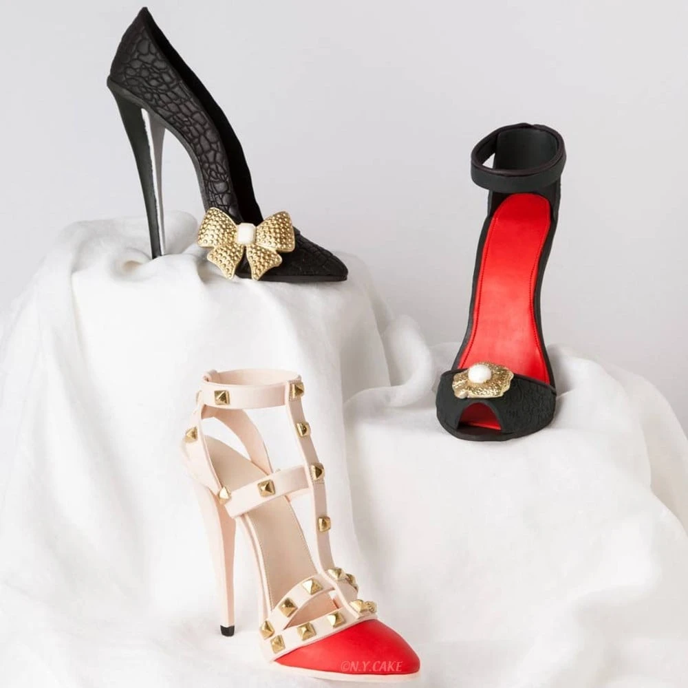 NY Cake High Heel Shoe Foam Drying Ramp