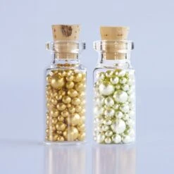 Original Artisan Gold Gold Leaf Arazan Sugar Pearls 2.5g