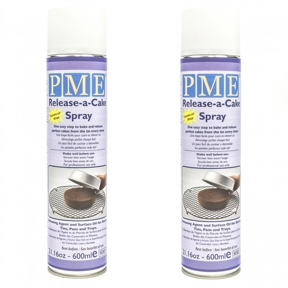PME Release-A-Cake Spray 600ml - Set of 2
