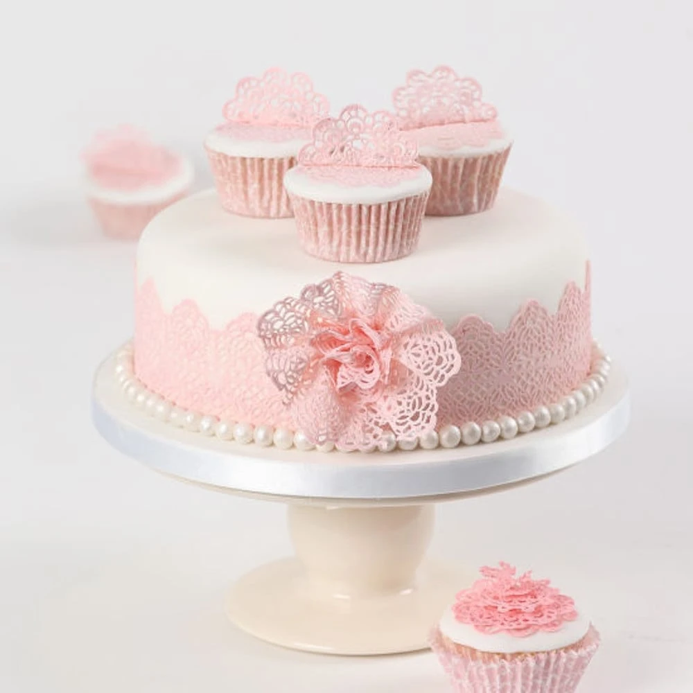 Squires Kitchen Black - Flexi-Ice Instant Lace Mix 250g