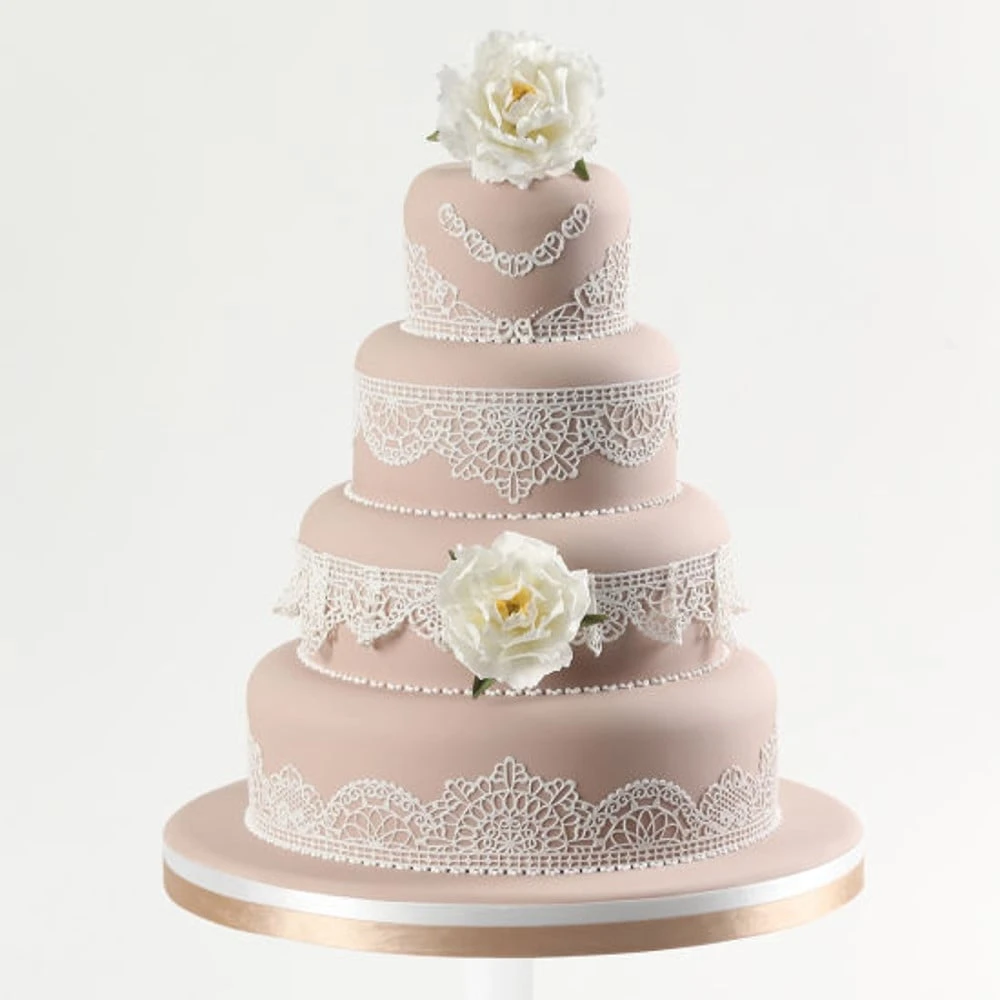 Squires Kitchen Black - Flexi-Ice Instant Lace Mix 250g