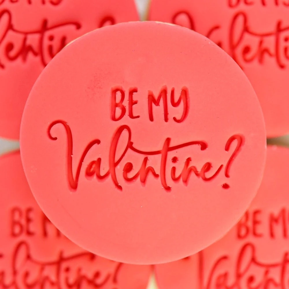 Sweet Stamp Be My Valentine Cookie & Cupcake Embosser
