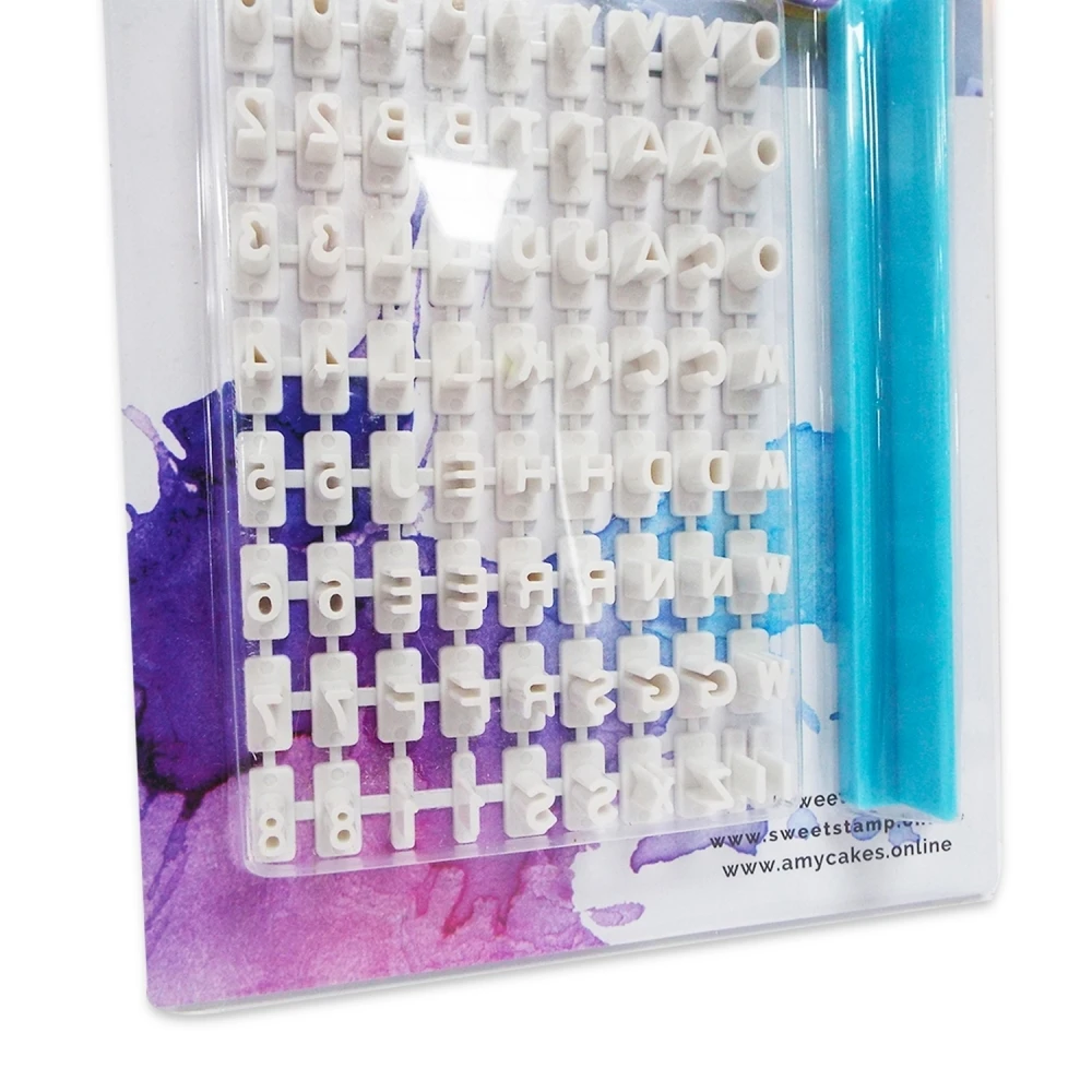 Sweet Stamp Mini Message Embossing Set - 72 Pieces