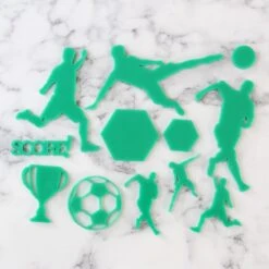 Sweet Stamp Score! Soccer Embossing Elements