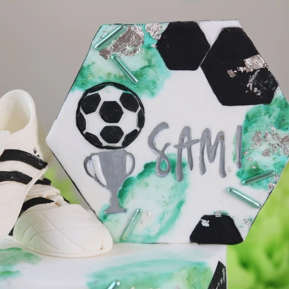 Sweet Stamp Score! Soccer Embossing Elements