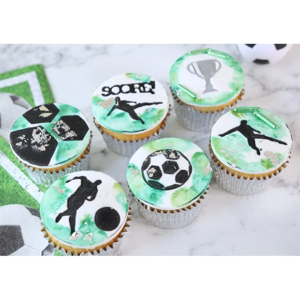 Sweet Stamp Score! Soccer Embossing Elements