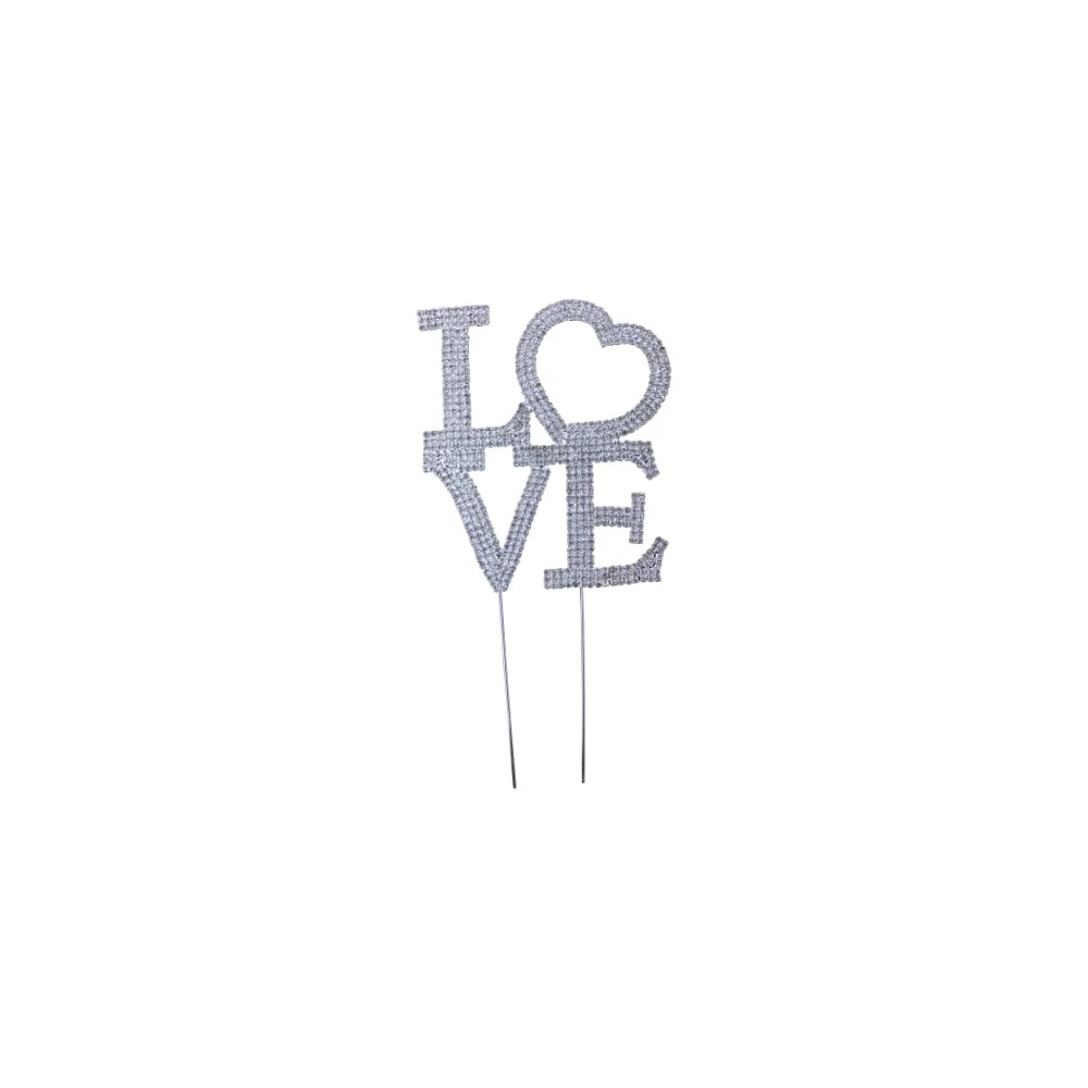 Uppercase Love Romantic Diamante Embellishment
