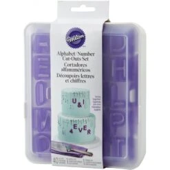 Wilton Alphabet And Number Cut-Outs Set