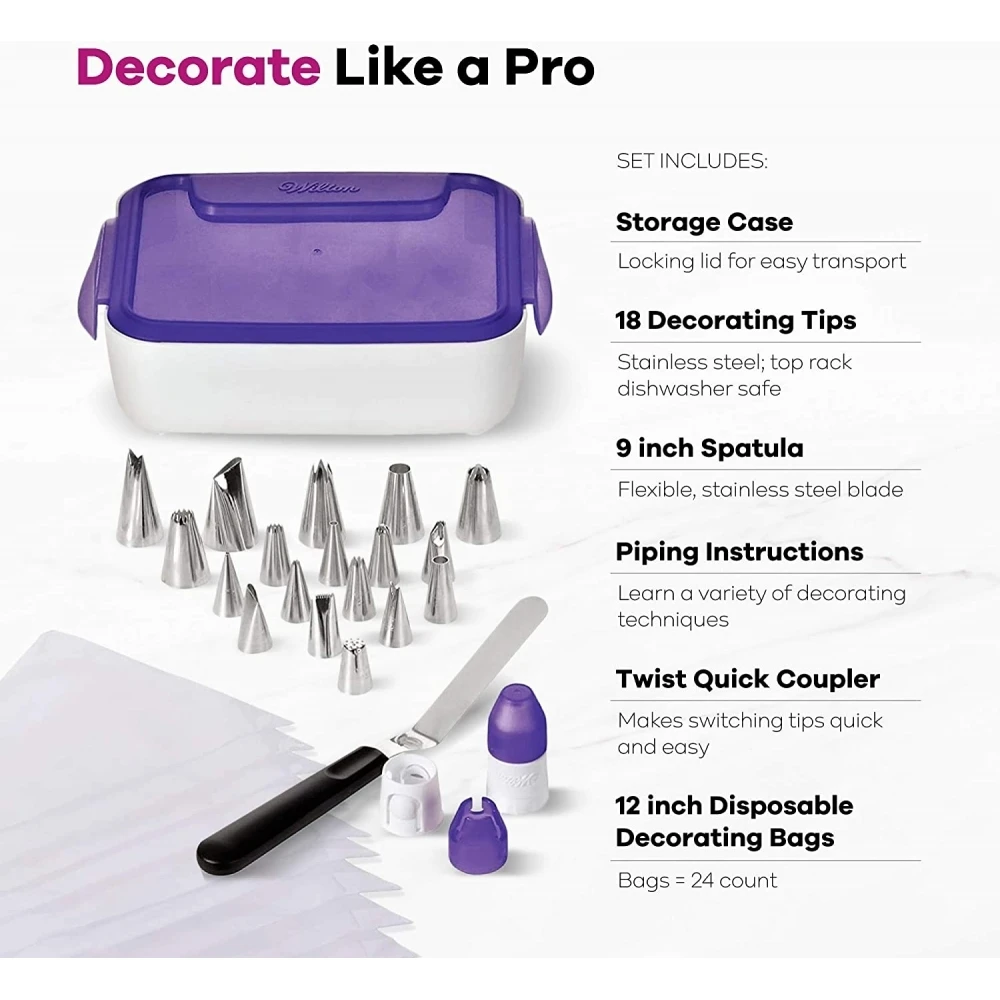 Wilton Deluxe Decorating Set of 46