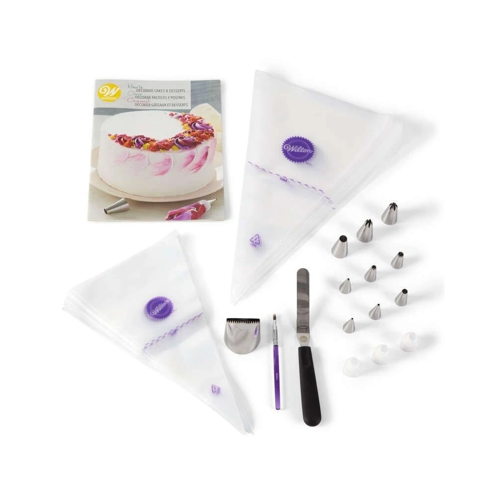 Wilton How To Decorate Cakes & Desserts Kit