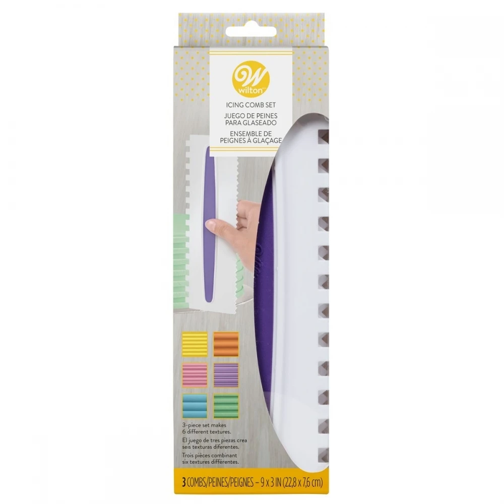 Wilton Icing Comb Set of 3