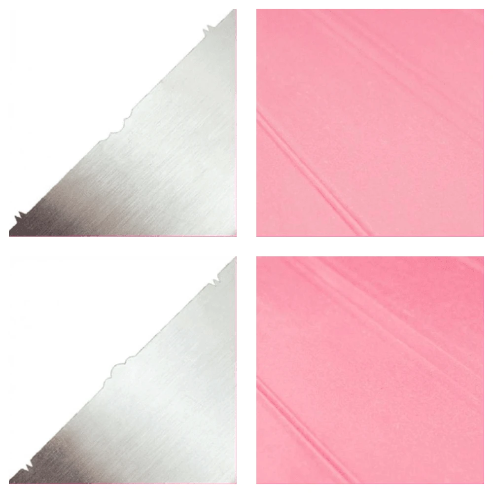 Windsor Cake Craft Comb & Centre Texture Creator Icing Scraper - Set Of 2